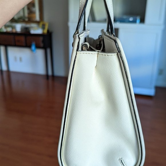 Kate Spade white satchel - Picture 3 of 5